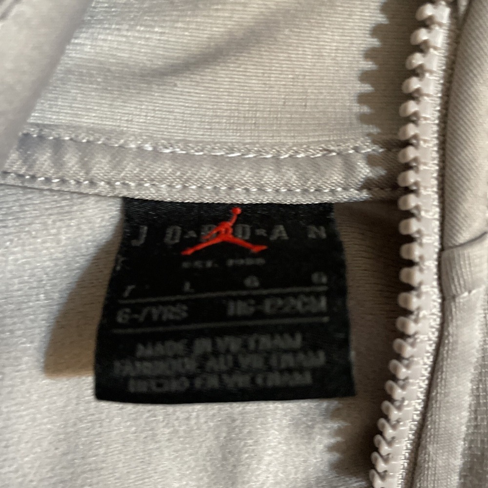 Nike Air Jordan Boys Jacket Zip Up Jacket 6-7 Yrs Boys 7 LGG - Picture 2 of 6